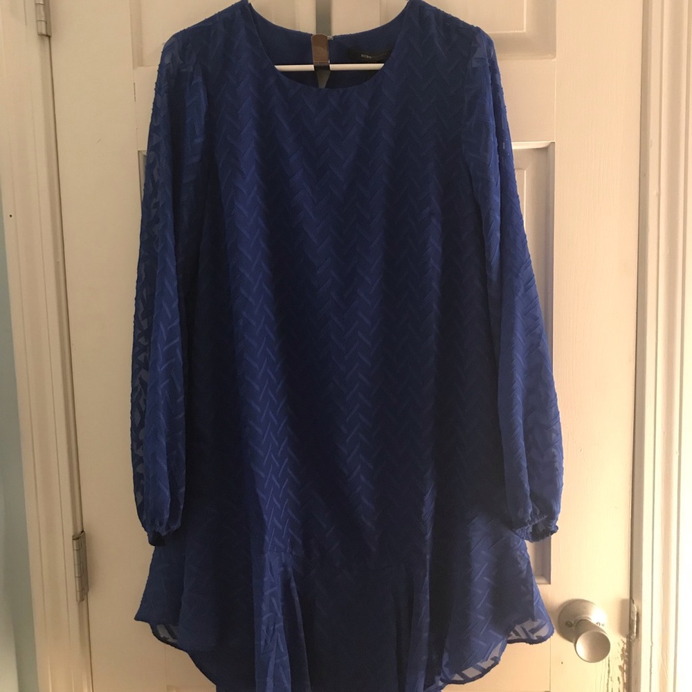 BCBG MAXAZRIA BLUE DRESS